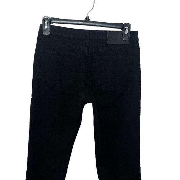 AllSaints Mast Skinny Jeans Croc Black Women’s Size 26 Low Rise Stretch Denim - Picture 6 of 13